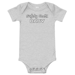 Safety Geek Baby Short Sleeve Onesie