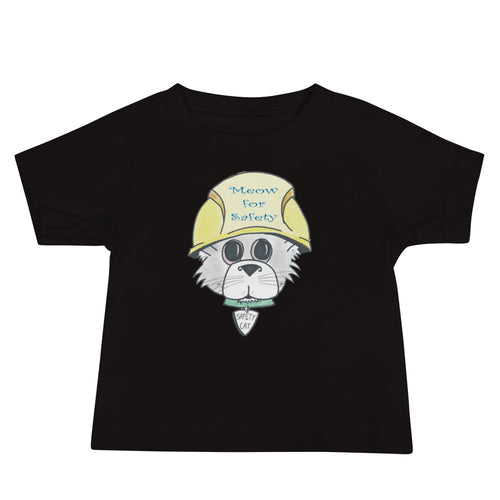 Meow for Safety Baby Short Sleeve Tee