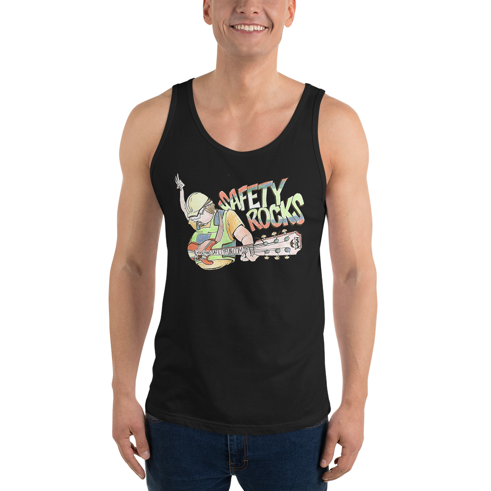 Safety Rocks Unisex  Tank Top