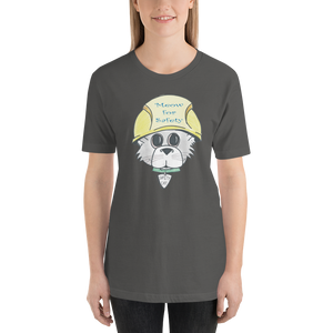 Sandy the Safety Cat Short-Sleeve Unisex T-Shirt