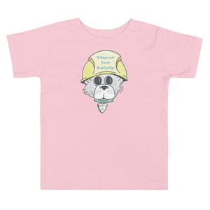 Meow for Safety Toddler Short Sleeve Tee