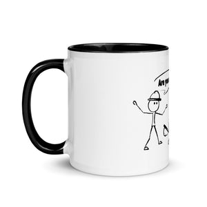 Are you Alright, Mug with Color Inside