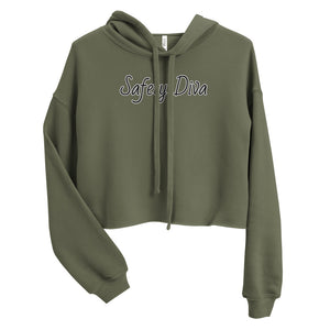 Safety Diva Crop Hoodie